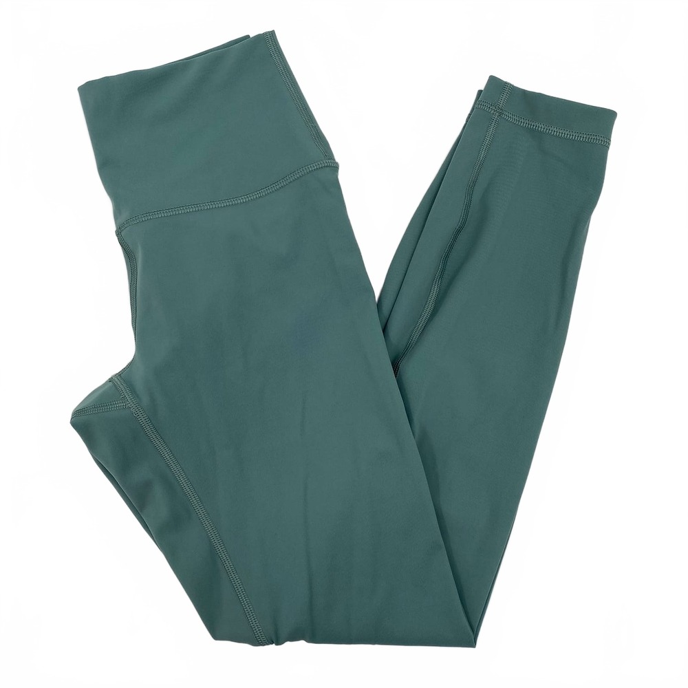 Lululemon Teal Leggings | Nylon Ankle Style Women’s Regular Size 4